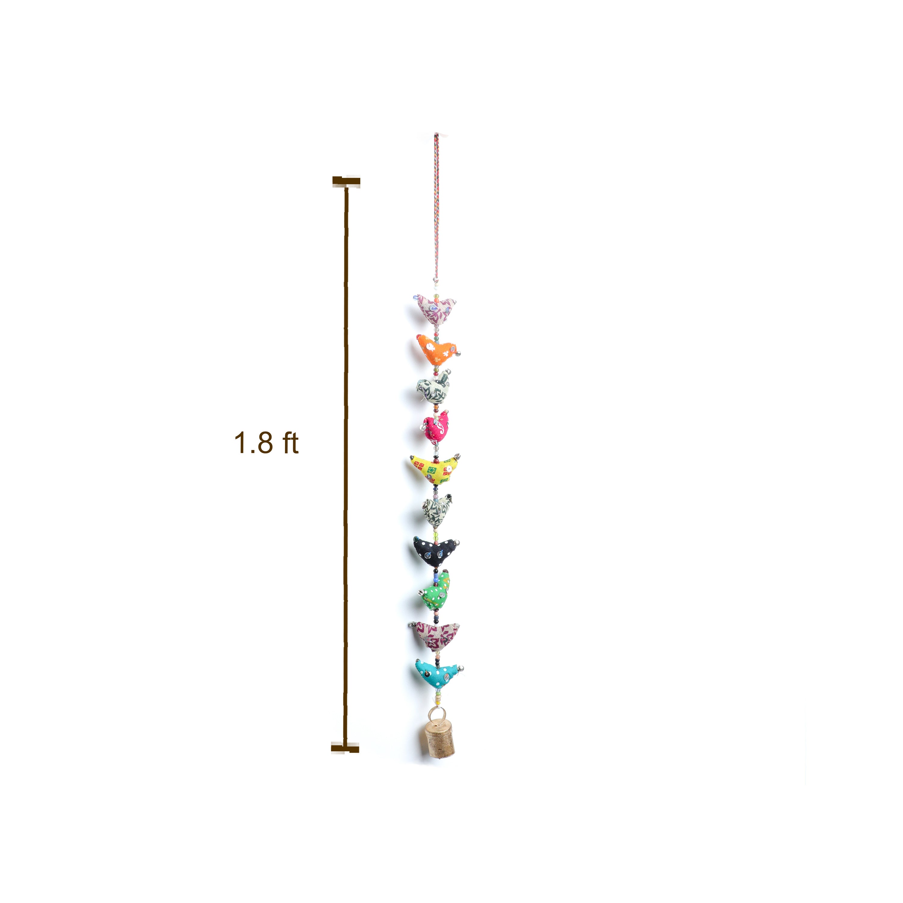 Prosperity Fabric Bird Hanging